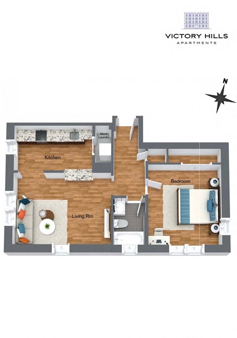 4211 2nd Street NW Studio-1 Bed Apartment for Rent - Photo Gallery 18